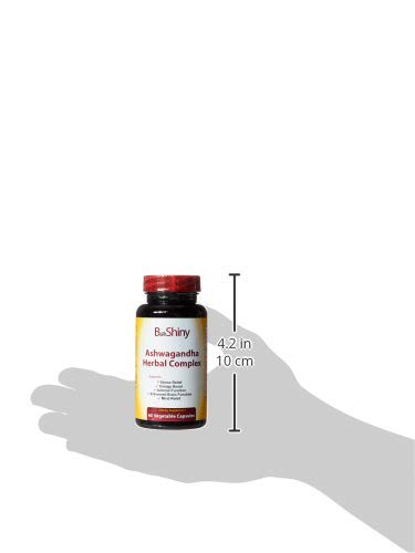 BeShiny Ashwagandha Complex with termeric Cinnamon Basil Leaf Supports a Healthy BeShinyBuy Supplements Australia