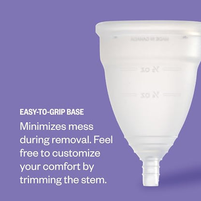 DivaCup - BPA-Free Reusable Menstrual Cup - Leak-Free Feminine Hygiene - Tampon and Pad DivaCupBuy Supplements Australia