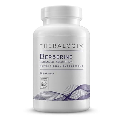 Theralogix Berberine Enhanced Absorption - 30-Day Supply - Made with Berberine 
