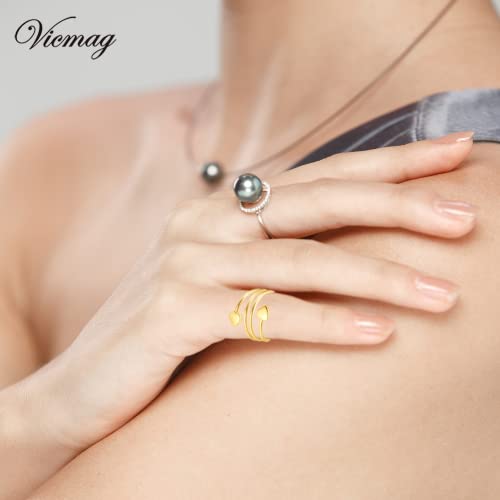Vicmag Copper Magnetic Ring for Women, Lymphatic Drainage Ring Ladies Fingers VicmagBuy Supplements Australia
