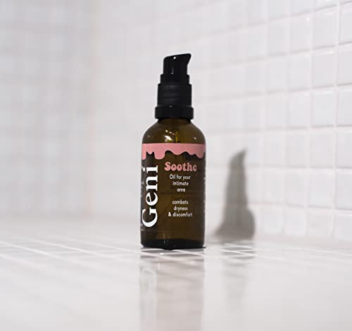 Geni Soothe - Perfume and SOAP Free Intimate Oil. Gentle Alternative to Intimate wash. Moizturizes GeniBuy Supplements Australia
