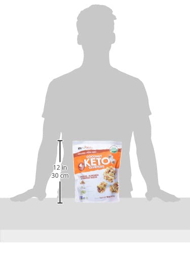 Inno Foods Organic Coconut Keto Cluster (Net Wt 16 Ounce), (Pack of 2) Inno FoodsBuy Supplements Australia