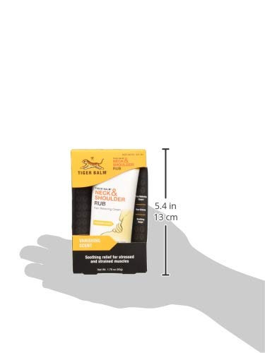 Tiger Balm Neck & Shoulder Rub Vanishing Scent 1.76 oz (Pack of 2) Tiger BalmBuy Supplements Australia