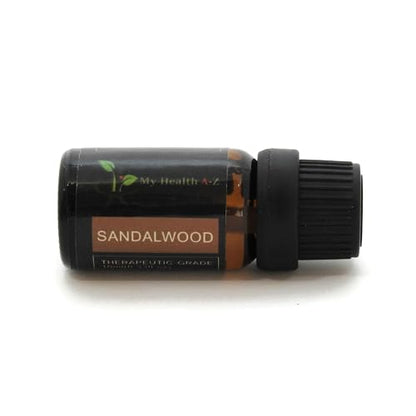 My Health A-Z Sandalwood Essential Oil, Organic 10ml (Santalum Album) Extracted My Health A-ZBuy Supplements Australia