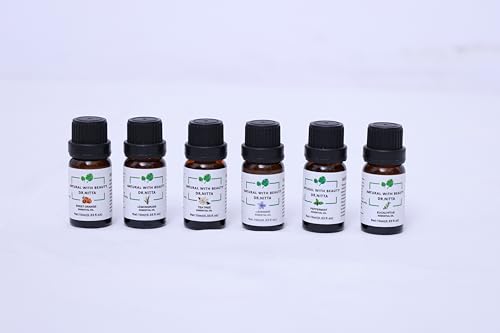Essential Oils Set 100% Pure Natural DR.NITTA Top 6 Oils for Massage,Diffusers,Humidifier DR.NITTABuy Supplements Australia