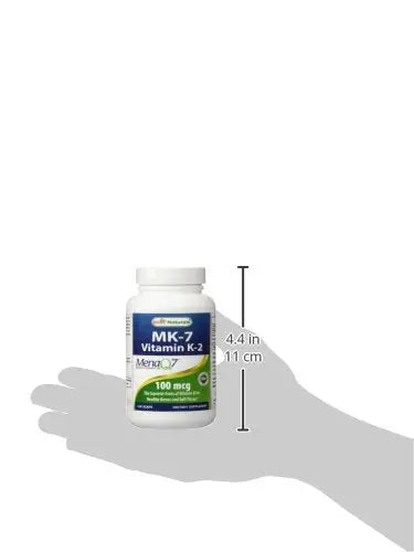 Best Naturals MK-7 Vitamin K2 100 mcg 120 Vcaps Best NaturalsBuy Supplements Australia
