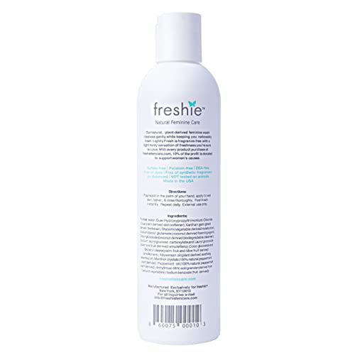 freshie Natural Feminine Care pH-Balanced Cleansing Wash Odor-Blocking Plant-Based freshie Natural Feminine CareBuy Supplements Australia