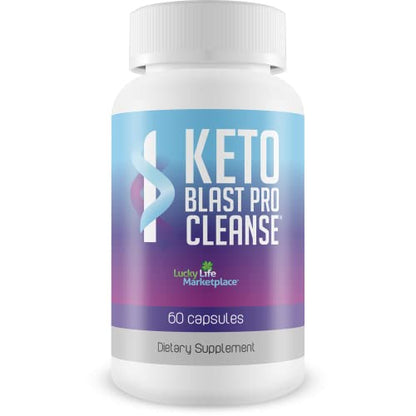 Keto Blast Pro Cleanse - Keto Friendly Keto Cleanse - Natural Probiotic & Cleanse 