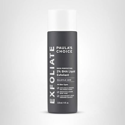 Paulas Choice--SKIN PERFECTING 2% BHA Liquid Salicylic Acid Exfoliant--Facial Exfoliant