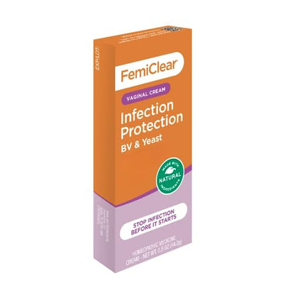 FemiClear BV & Yeast Infection Protection Vaginal Cream, Made with Natural Ingredients FemiClearBuy Supplements Australia
