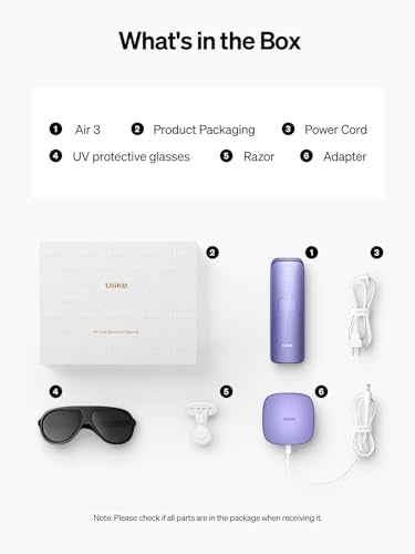 Ulike Laser Hair Removal for Women and Men, Air 3 IPL Hair Removal with Sapphire Ice-Cooling System UlikeBuy Supplements Australia