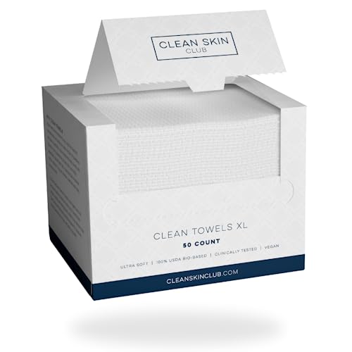 Clean Skin Club Clean Towels XL, Dermatologist Approved, 100% USDA CLEAN SKIN CLUBBuy Supplements Australia