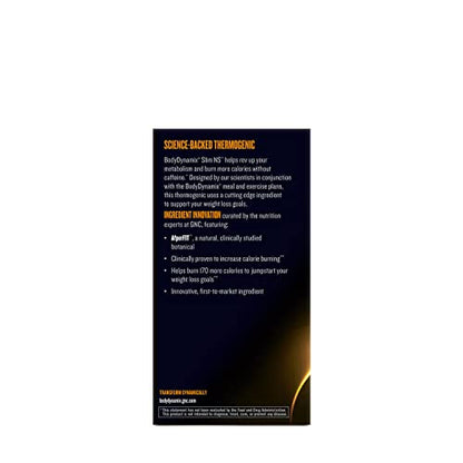 BodyDynamix Slim NS | Non-Stim Thermogenic | 60 Count GNCBuy Supplements Australia