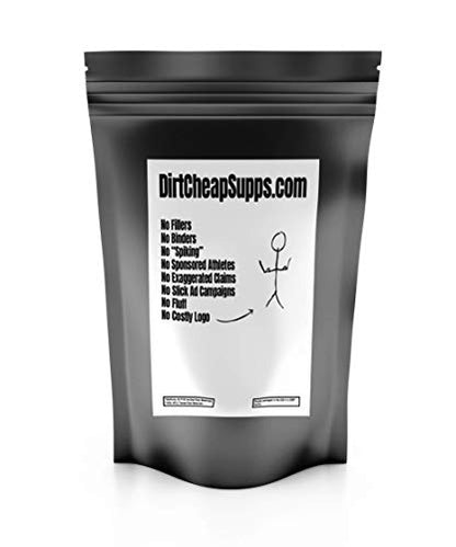 DirtCheapSupps L-Citrulline Malate 1:1 Powder 100g (Unflavored)
