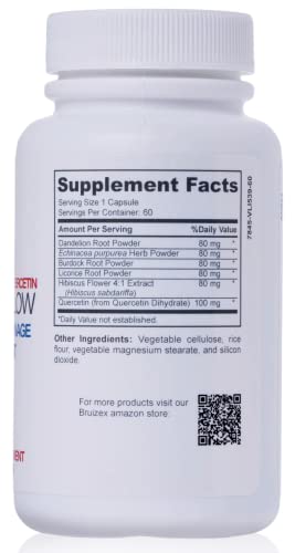 Bruizex Lympho Flow Lymphatic Drainage Supplement, Supports Lymphatic System Health BruizexBuy Supplements Australia