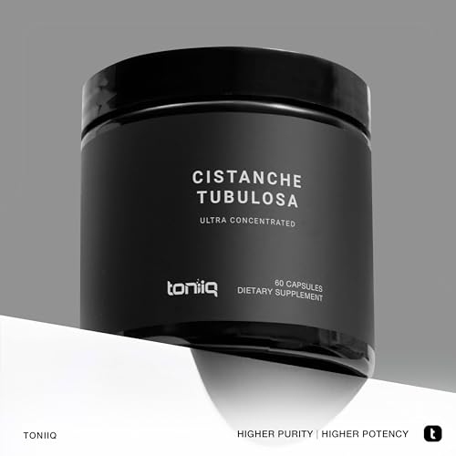 Toniiq Cistanche Tubulosa - (4000mg) Pure Cistanche Supplement for Men - 10x Highly ToniiqBuy Supplements Australia