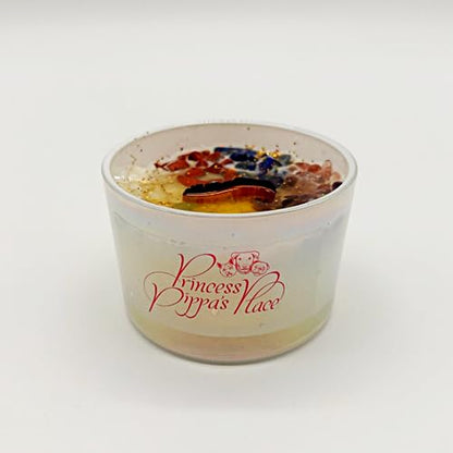 Princess Pippa's Place Healing Candles with Crystals Inside- Natural Soy Wax 7 Stones Crystal Candle Jar Msupps.comBuy Supplements Australia