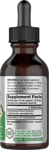Goldenseal Root Extract Liquid | 1 fl oz Tincture | Super Concentrated | Alcohol Free HorbäachBuy Supplements Australia