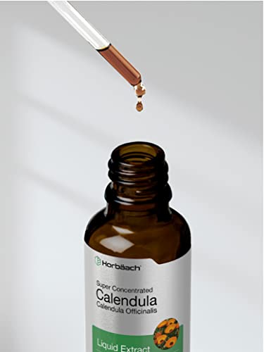 Calendula Extract Tincture | 2 fl oz | Vegetarian, Non-GMO, Gluten Free Liquid Supplement HorbäachBuy Supplements Australia