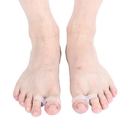 2Pcs Slimming Silicone Foot Massage Magnetic Toe Ring Magnetic Slimming Toe Rings 