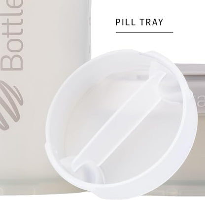 BlenderBottle Shaker Bottle with Pill Organizer and Storage for Protein Powder, Classic V2 ProStak System Blender BottleBuy Supplements Australia