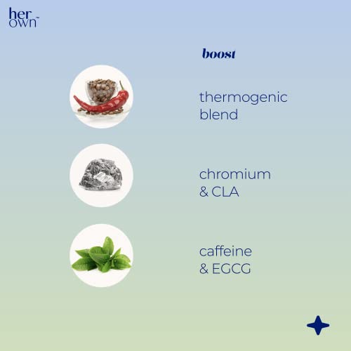 her own Boost, Helps Boost Energy, Supports Metabolism, Proprietary Thermogenic Blend her ownBuy Supplements Australia