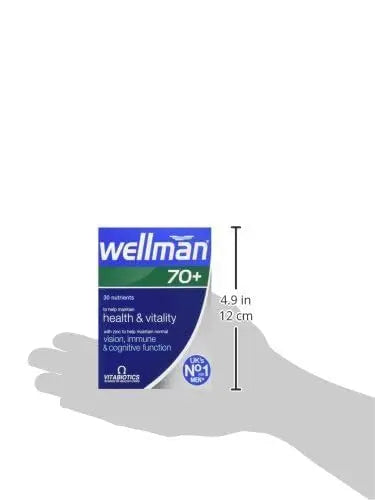 Vitabiotics Wellman 70+ 30 Tabs Vitabiotics
