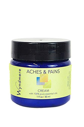 Wyndmere Aches & Pains Cream - Handcrafted with All Natural Ingredients and 100% Pure Essenial Oils - Paraben Free -1oz WyndmereBuy Supplements Australia
