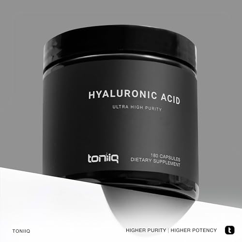 Ultra High Purity Hyaluronic Acid Capsules - 95%+ Highly Purified and Highly Bioavailable ToniiqBuy Supplements Australia