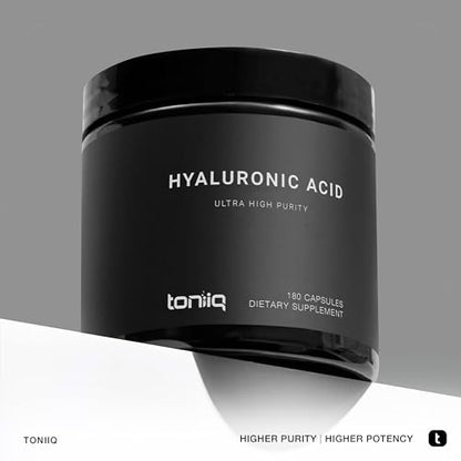 Ultra High Purity Hyaluronic Acid Capsules - 95%+ Highly Purified and Highly Bioavailable ToniiqBuy Supplements Australia