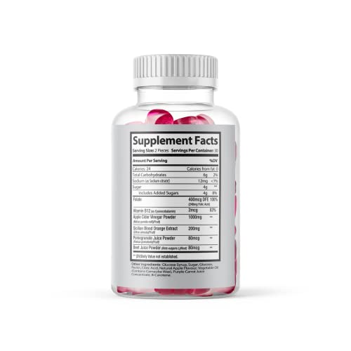 (Official 2 Pack) Slimming Gummies It Works with Apple Cider Vinegar and Sicilian Blood Orange Extract Max-BioBuy Supplements Australia