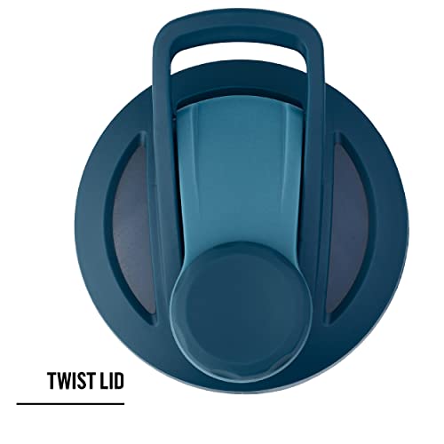 BlenderBottle Strada Twist Cap Shaker Cup Insulated Stainless Steel Water Bottle with Wire BlenderBottleBuy Supplements Australia