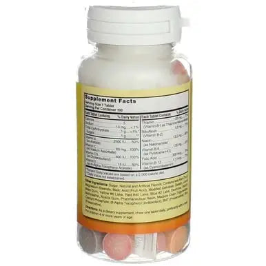 NAT B CHILDRENS CHEWABLE 100 Nature's Blend