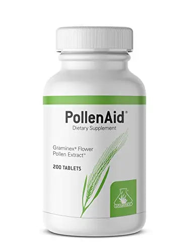 Graminex PollenAid Prostate Supplement: All Natural Prostate Support for Bladder Control & Urinary Tract Health, Rye Pollen Extract Made in USA, 200 Tablets (Pack of 2) GraminexBuy Supplements Australia
