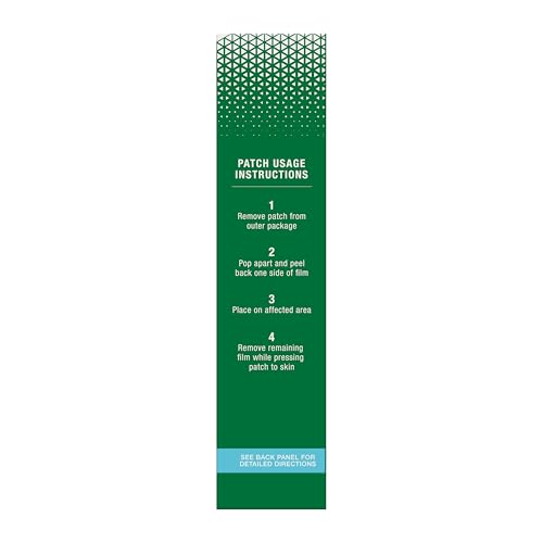 Biofreeze Menthol Pain Relieving Patches (5 Patches Per Box) Up To 8 Hours Of Pain Relief From Sore Muscles, Arthritis, Backaches, Spains, Bruises, Strains And Joint Pain (Package May Vary) BiofreezeBuy Supplements Australia