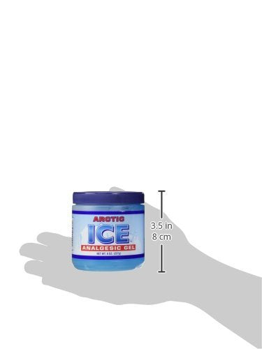 ARCTIC ICE 3 Pack (8 Oz Each) Topical Analgesic Gel for Pain Relief, Adults (Unisex) ARCTIC ICEBuy Supplements Australia