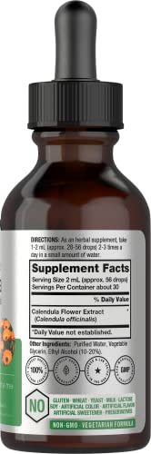 Calendula Extract Tincture | 2 fl oz | Vegetarian, Non-GMO, Gluten Free Liquid Supplement HorbäachBuy Supplements Australia