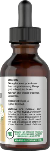 Abyssinian Oil 4 fl oz | Hair and Skin Oil | 2 Pack of 2oz | Paraben, SLS and Fragrance Free HorbäachBuy Supplements Australia