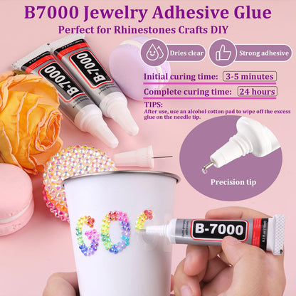 34000Pcs Resin Jelly Rhinestones for Bedazzling, Multicolor 3mm Flatback Gems - Maple Wellness Supplements