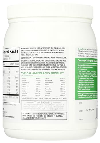 365 by Whole Foods Market, Unflavored Whey Protein Isolate, 15.1 Ounce - Maple Wellness Supplements