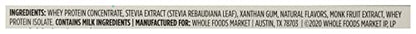 365 by Whole Foods Market, Vanilla Grass Fed Whey Protein, 18 Ounce - Maple Wellness Supplements