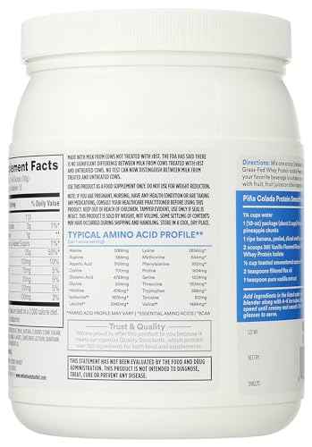 365 by Whole Foods Market, Vanilla Whey Protein Isolate, 15.9 Ounce - Maple Wellness Supplements