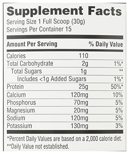 365 by Whole Foods Market, Vanilla Whey Protein Isolate, 15.9 Ounce - Maple Wellness Supplements