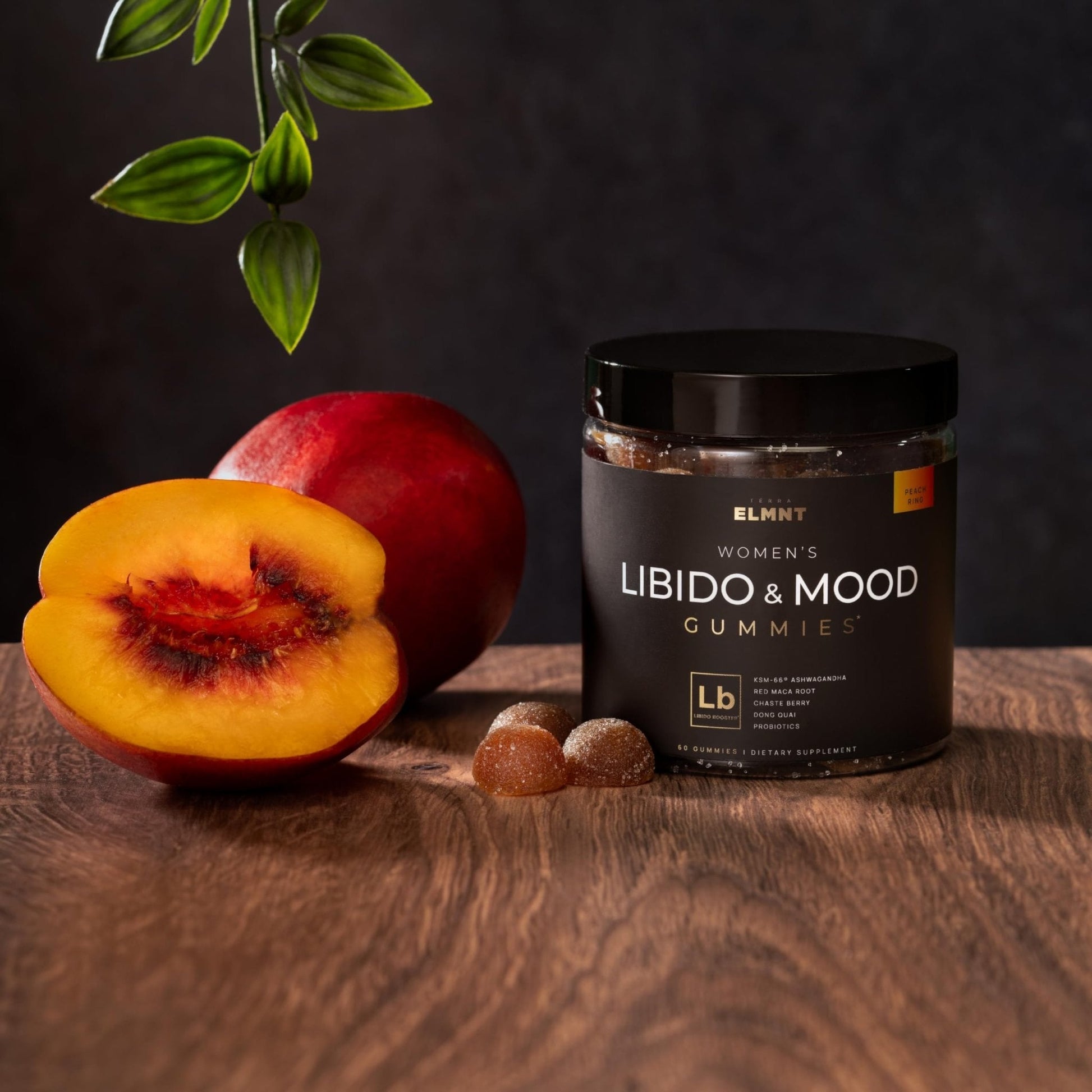 4,050mg Libido Booster for Women KSM-66 Ashwagandha Gummies w. 30x Strength Red Maca Root - Strongest Female Libido Mood Booster + Hormone Balance - Maple Wellness Supplements