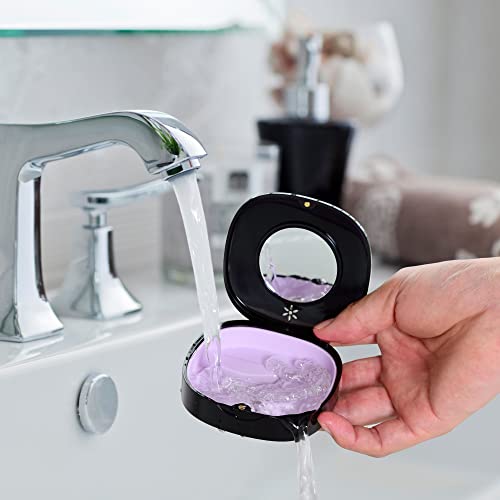 2 Pack Retainer Case with Vent Holes, Mirrors,Compatible with Invisalign,Night Guards DoboliBuy Supplements Australia