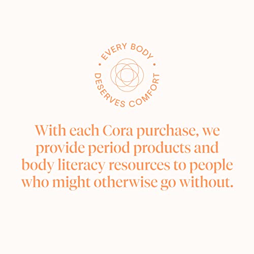 Cora Organic Applicator Tampons | Super Absorbency | 100% Organic Cotton, Unscented CoraBuy Supplements Australia