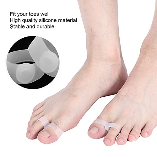 2Pcs Slimming Silicone Foot Massage Magnetic Toe Ring Magnetic Slimming Toe Rings DiocheBuy Supplements Australia