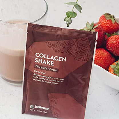 Dr. Kellyann Keto Chocolate Almond Shakes - 100% Grass Fed Collagen Protein by Bone Dr. KellyannBuy Supplements Australia
