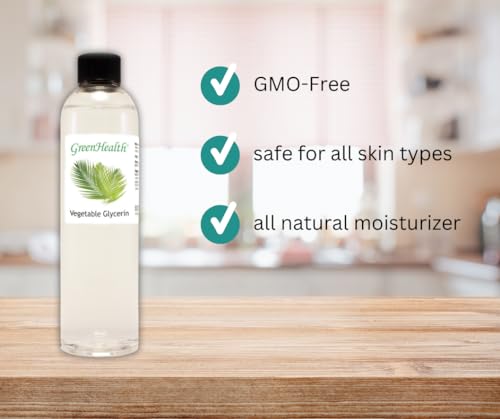 Vegetable Glycerine - 100% Pure, Cold Pressed - 32 fl oz - GreenHealth GreenHealthBuy Supplements Australia