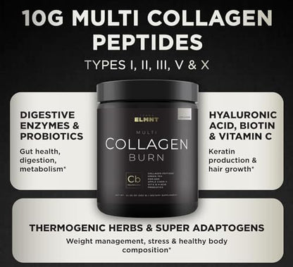 Super Collagen Burn - Premium Collagen Powder for Women Weight & Beauty w. Apple C Vinegar TERRA ELMNTBuy Supplements Australia